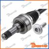 Demi-Arbre de Transmission ATM arrière droite pour BMW | NPW-BM-235, 33207953546